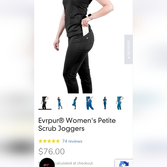 Fitscrubs evrpur scrub set - Picture 5 of 7